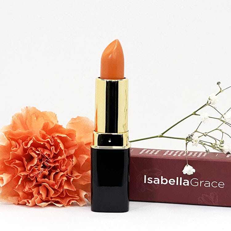 Clementine - Kiss Tint Isabella Grace Best Moisturizing Lipstick Pro-Age Proage Older natural