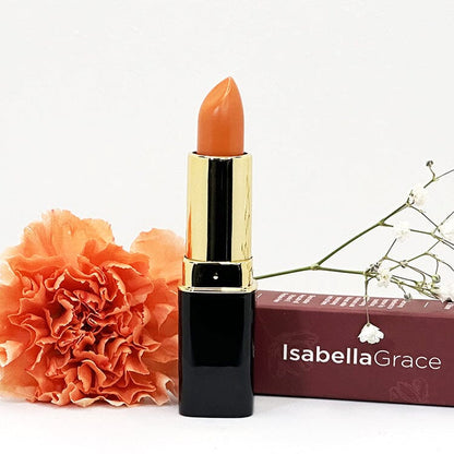 Clementine - Kiss Tint Isabella Grace Best Moisturizing Lipstick Pro-Age Proage Older natural